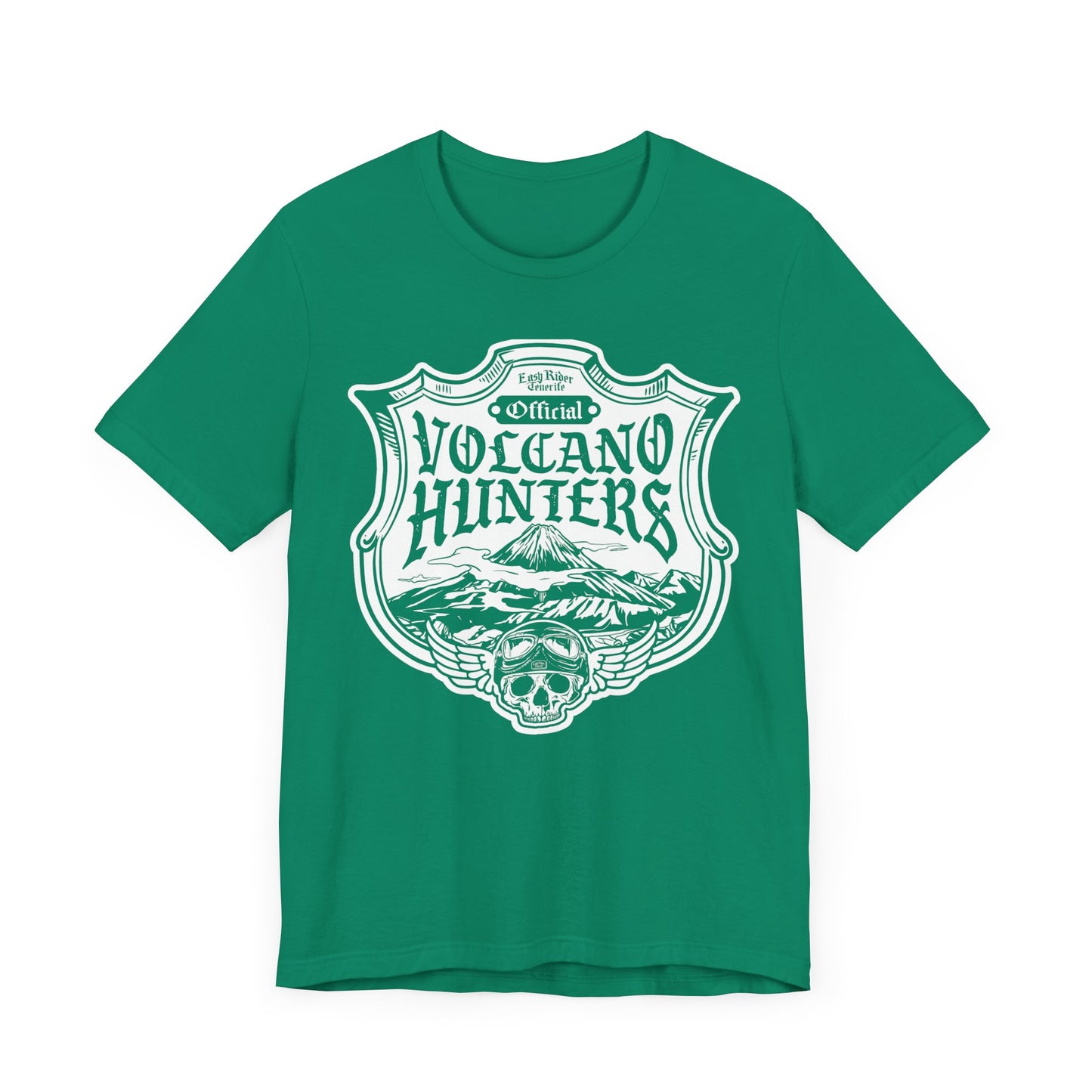 Easy Rider Tenerife - Volcano Hunter - Unisex Jersey Short Sleeve Tee