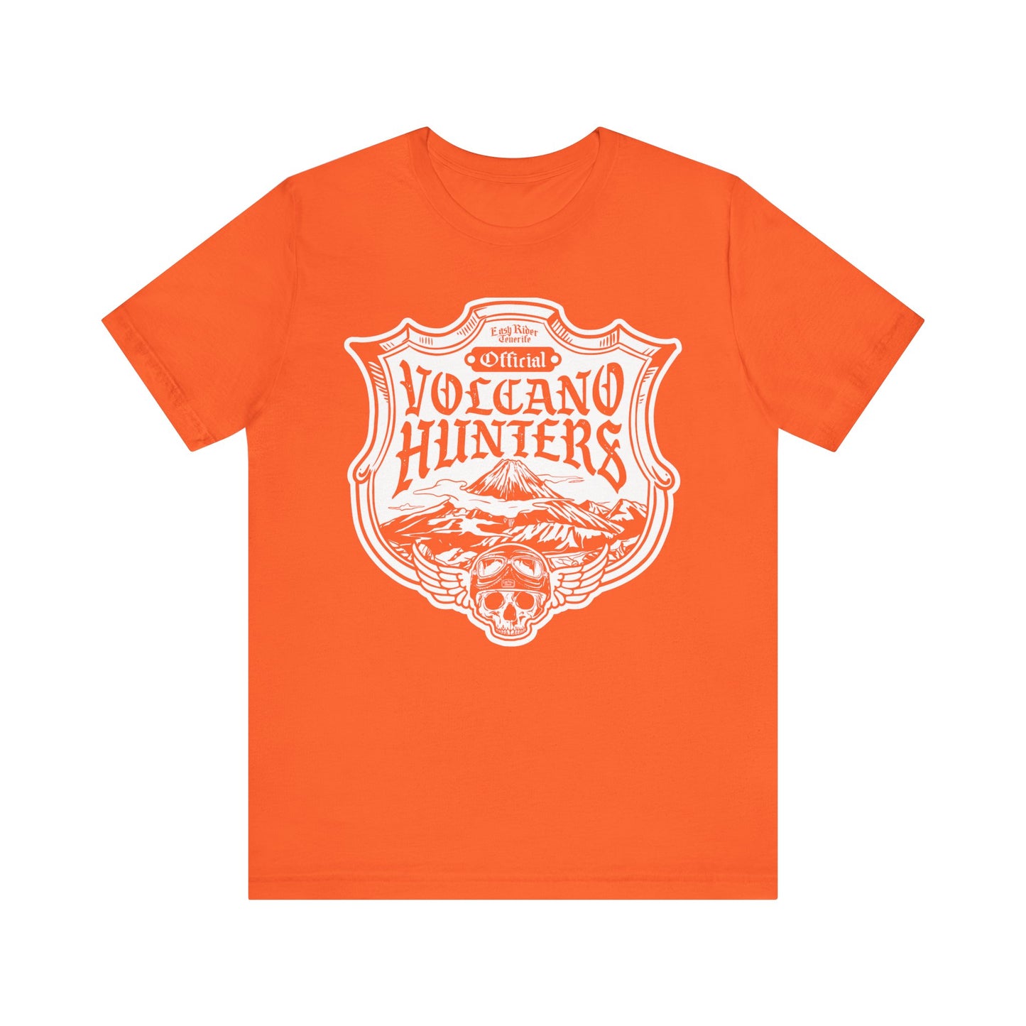 Easy Rider Tenerife - Volcano Hunter - Unisex Jersey Short Sleeve Tee