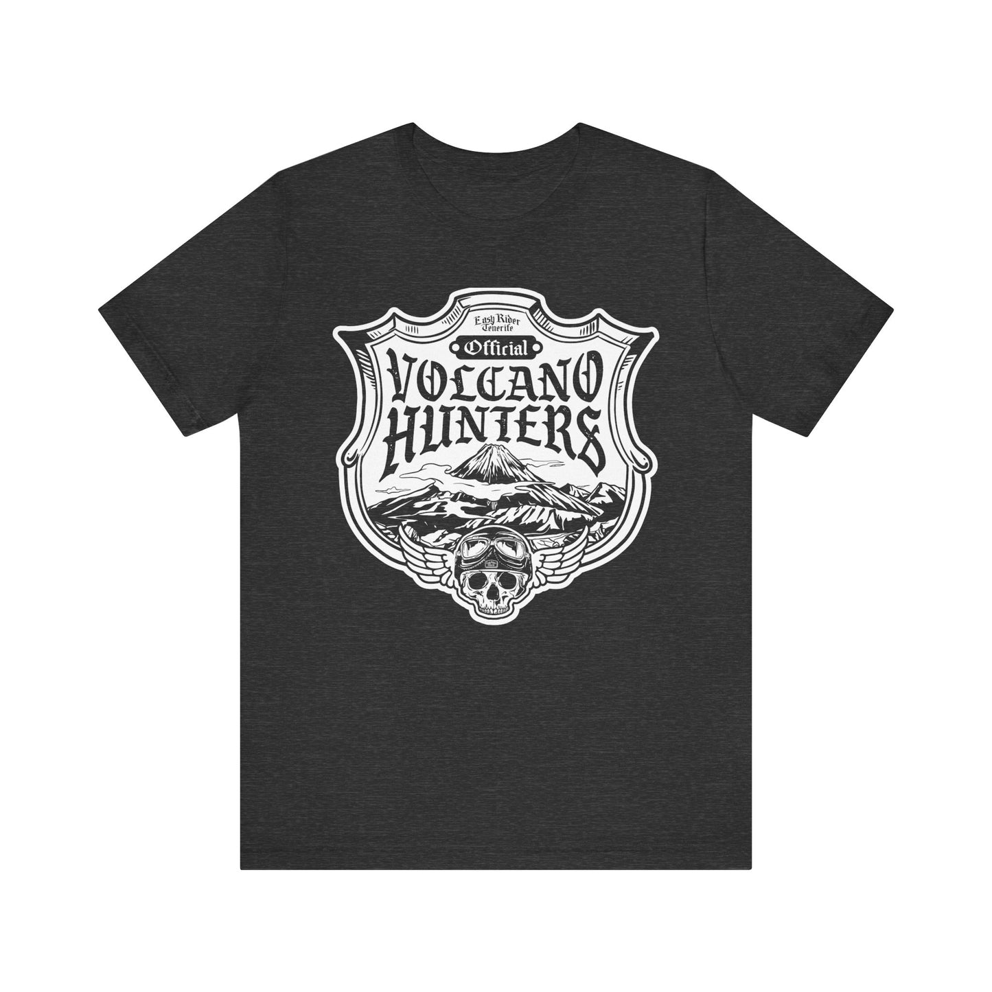 Easy Rider Tenerife - Volcano Hunter - Unisex Jersey Short Sleeve Tee