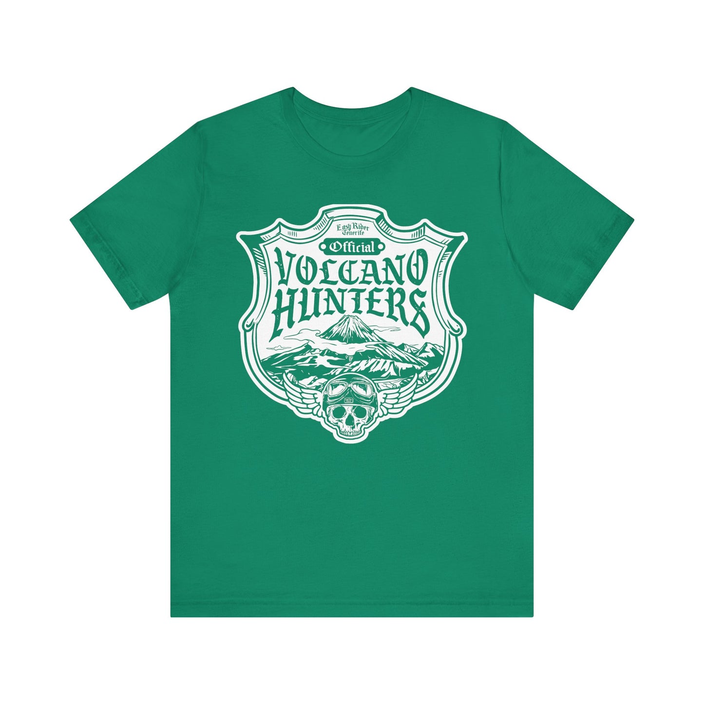 Easy Rider Tenerife - Volcano Hunter - Unisex Jersey Short Sleeve Tee