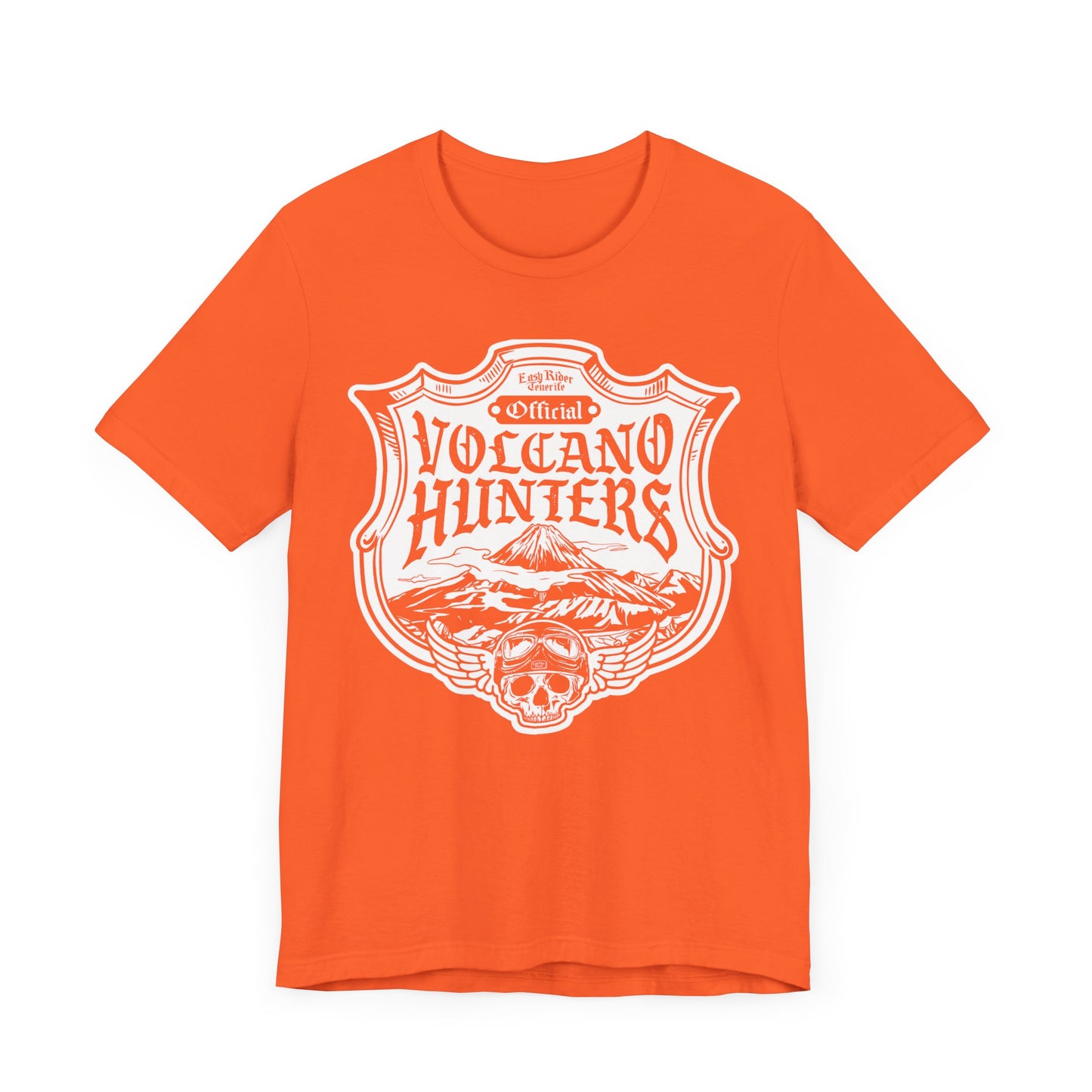 Easy Rider Tenerife - Volcano Hunter - Unisex Jersey Short Sleeve Tee