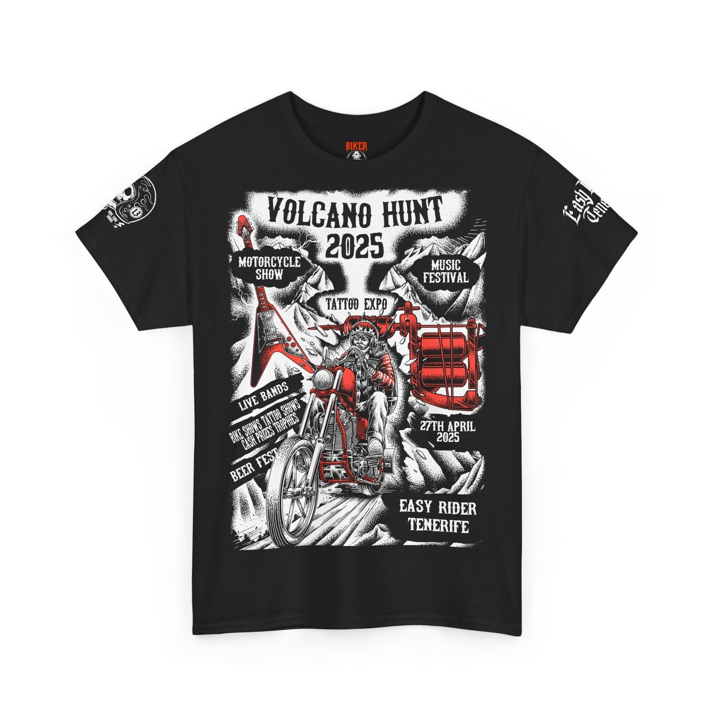 Volcano Hunt 2025 Limited Edition Show Shirts - 100 Available