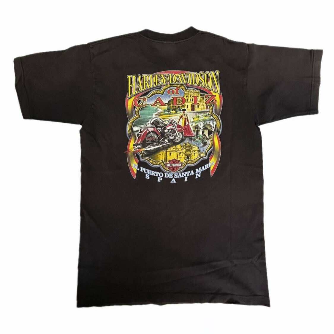 Harley-Davidson Cádiz - Puerto de Santa María, Spain T-Shirt- Large