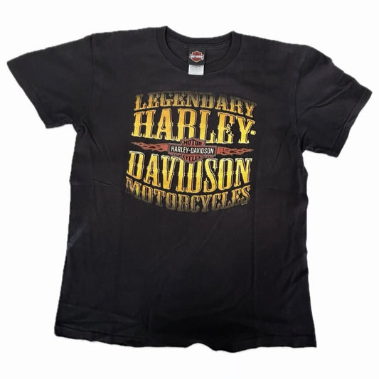 Harley-Davidson Grand Lyon 10th Anniversary T-Shirt- L