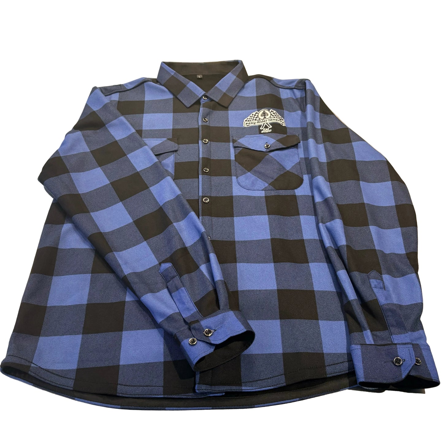 Checkered Collared Fleece