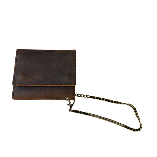 Leather Wallet - With Chain