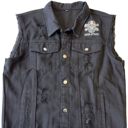 Easy Rider Denim Biker Vest