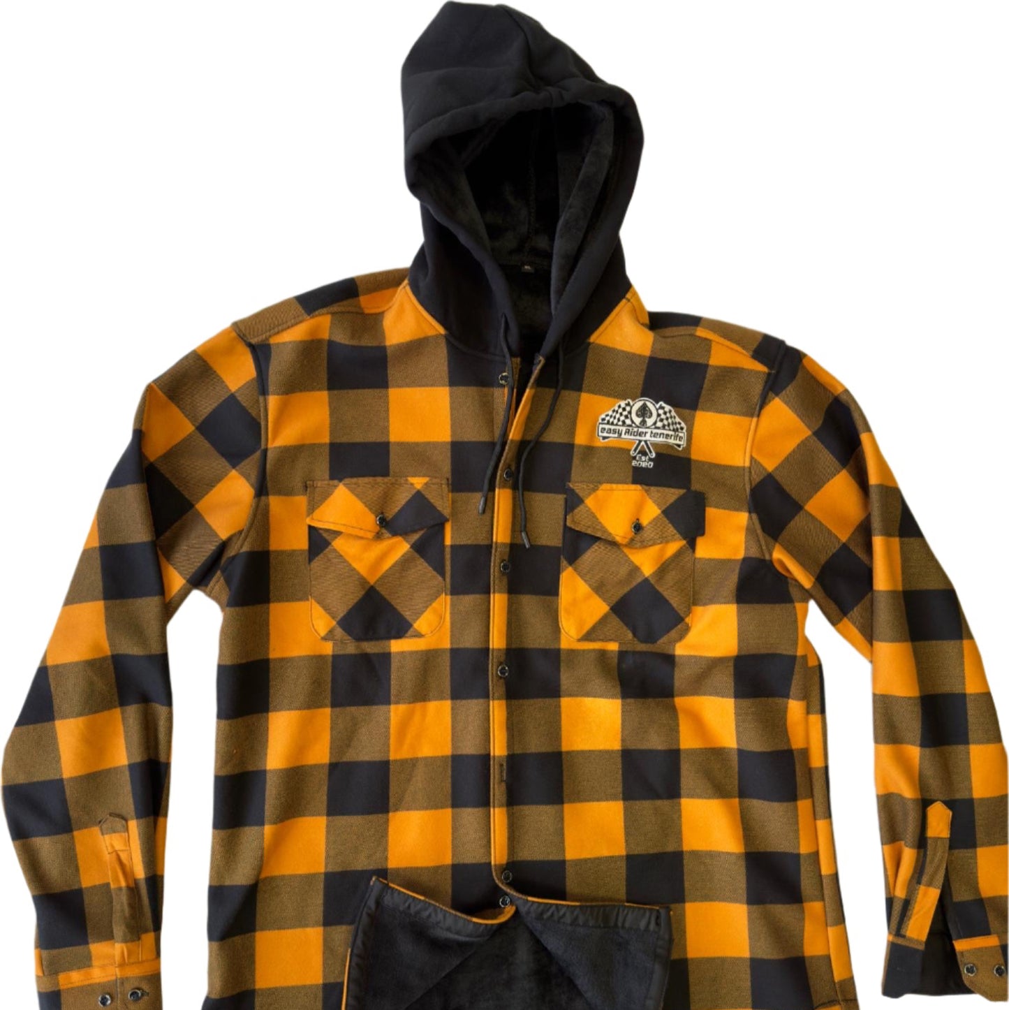 Easy Rider Checkered Hooded Fleece