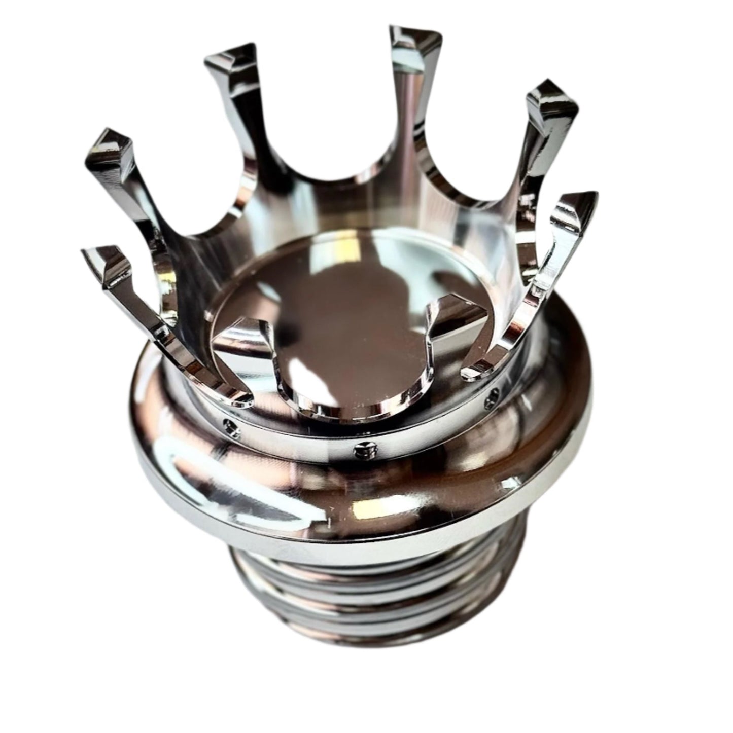 Chrome Crown Petrol Cap