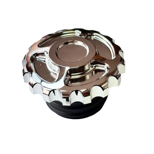 Chrome Gear Petrol Cap