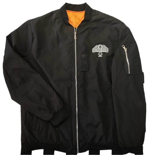 ER Bomber Jacket – Orange Lined