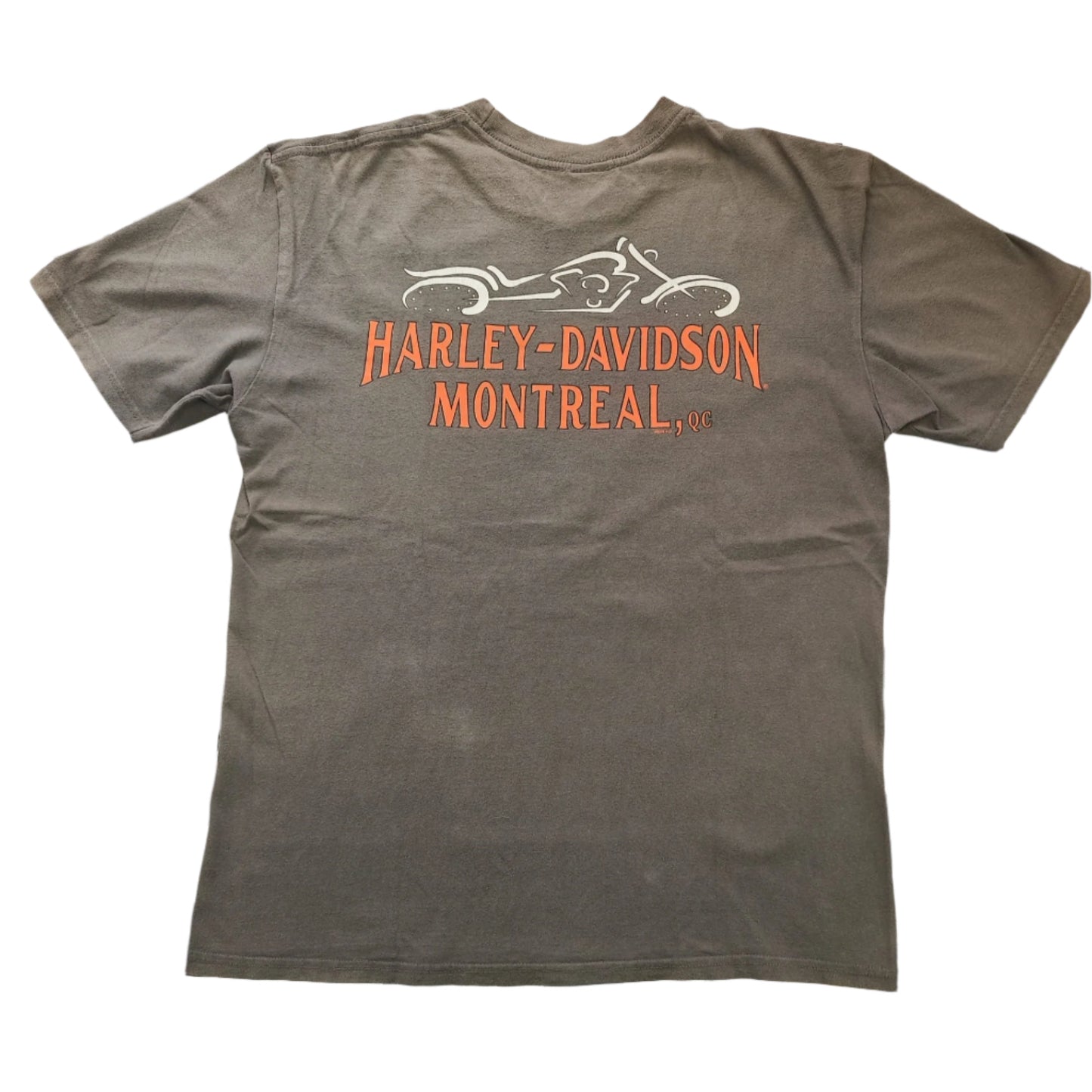 Harley-Davidson Montreal, QC T-Shirt – Grey- Medium