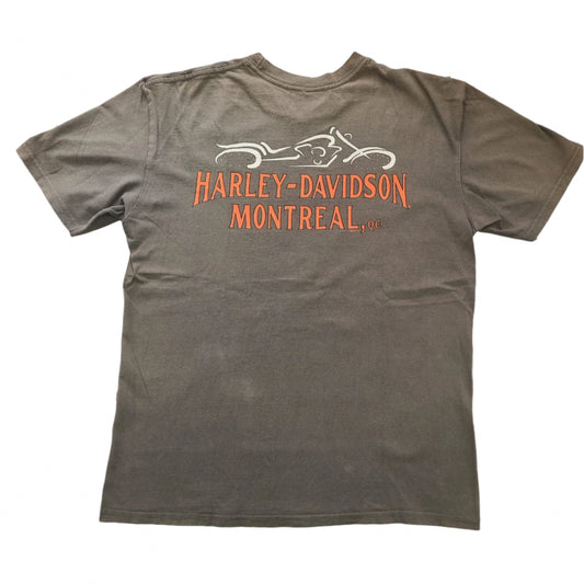 Harley-Davidson Montreal, QC T-Shirt – Grey- Medium