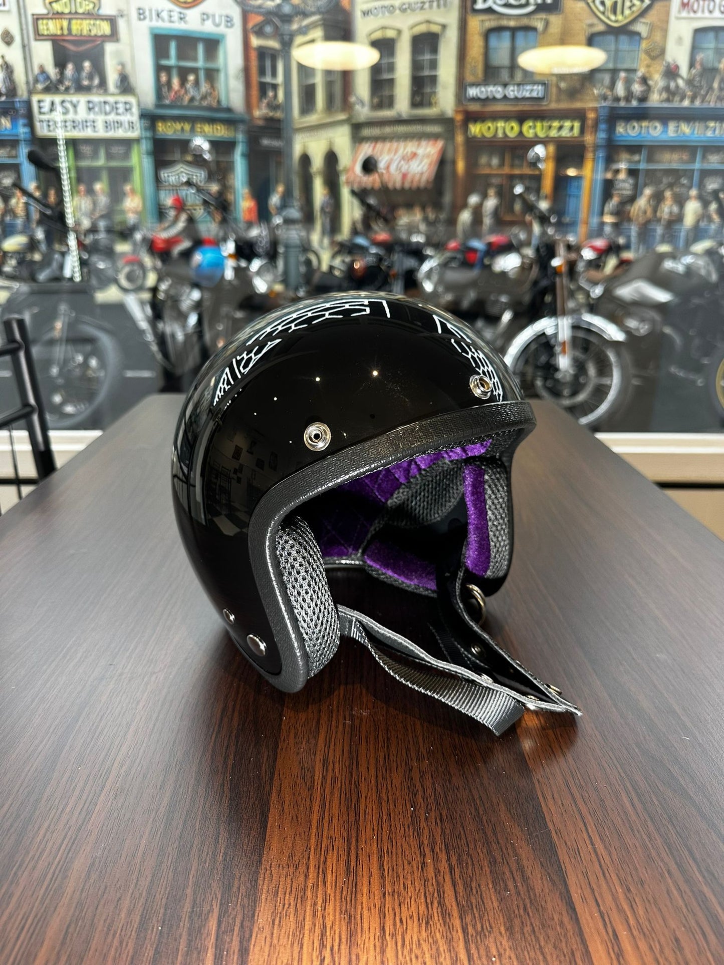 Skidlids Novelty Helmets VIOLET