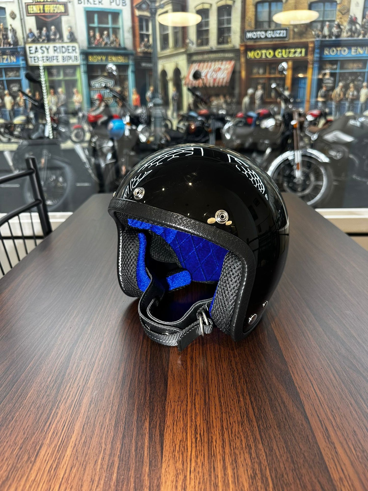 Skidlids Novelty Helmets ROYAL BLUE