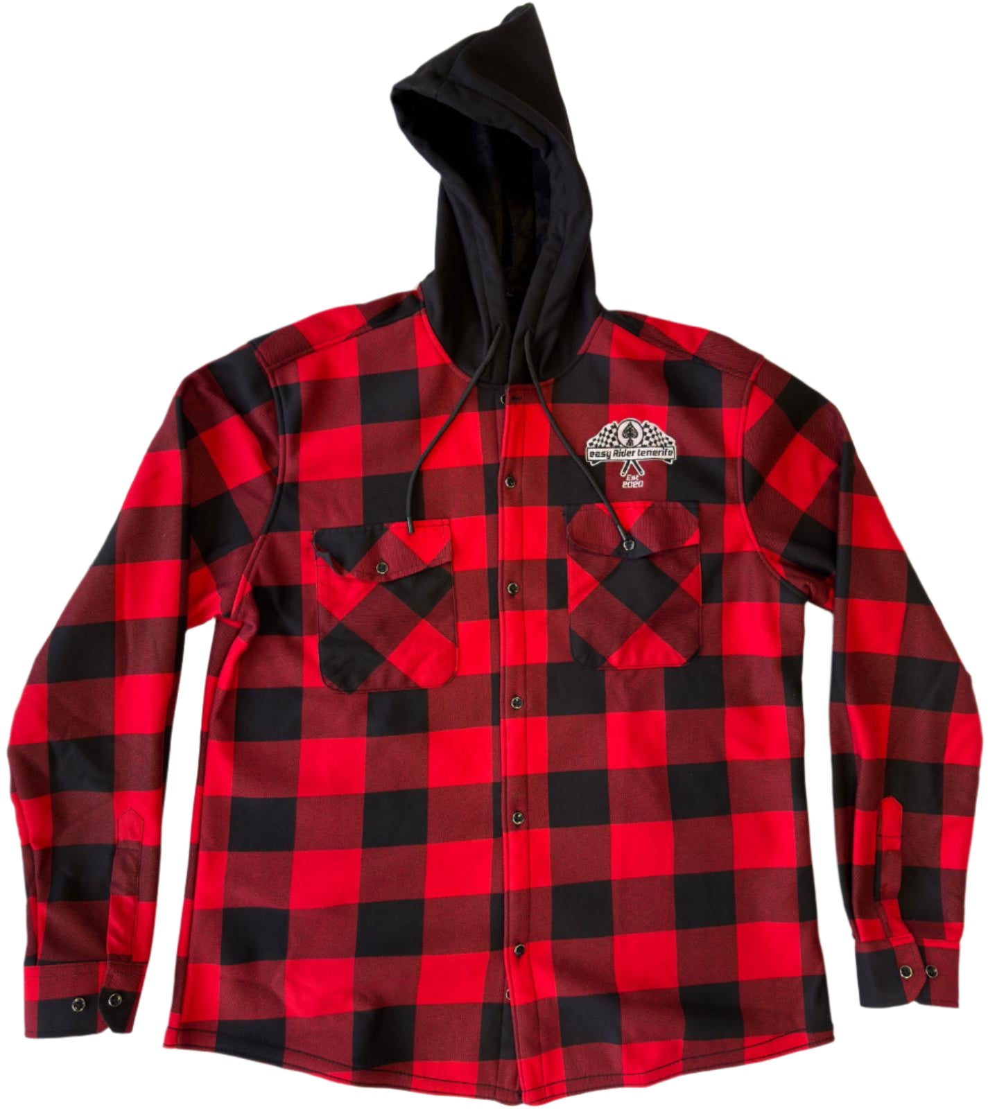 Easy Rider Checkered Hooded Fleece
