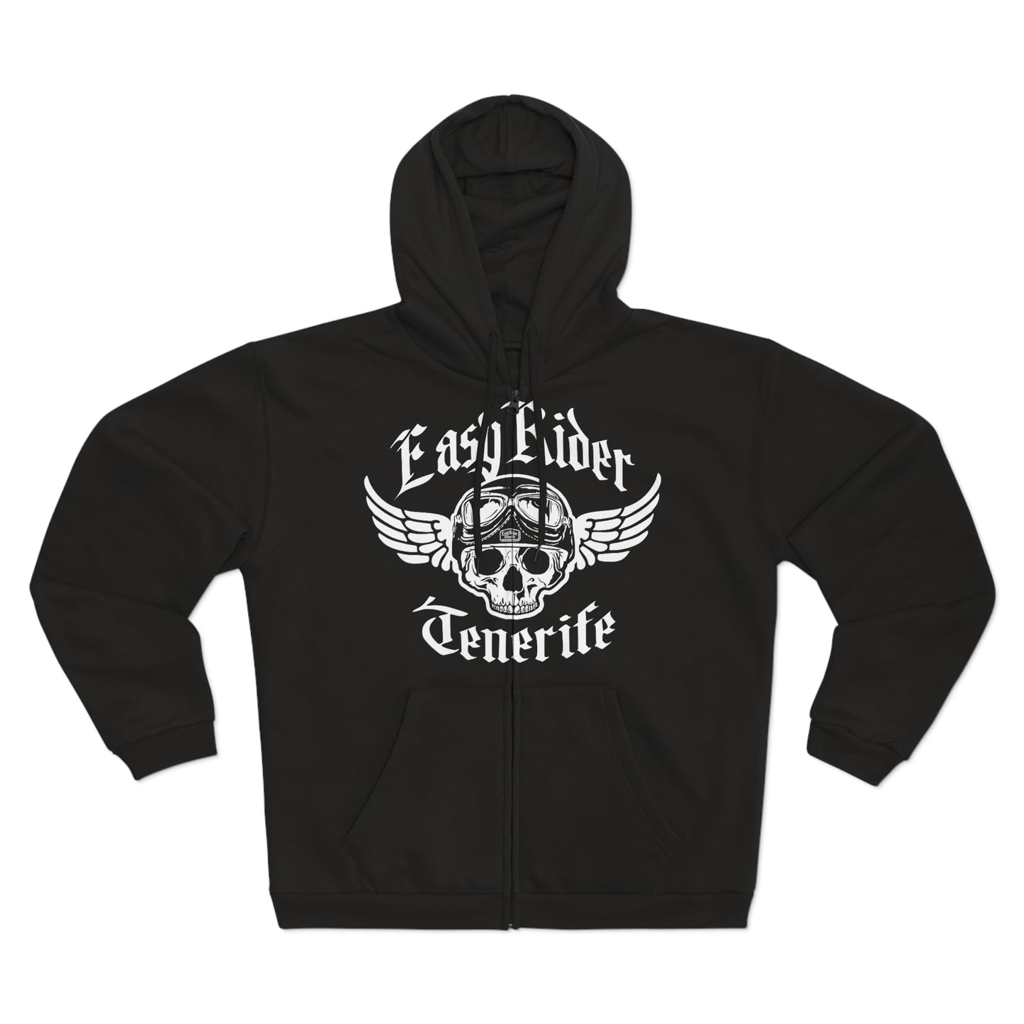 Easy Rider Tenerife - Unisex Hooded Zip Sweatshirt