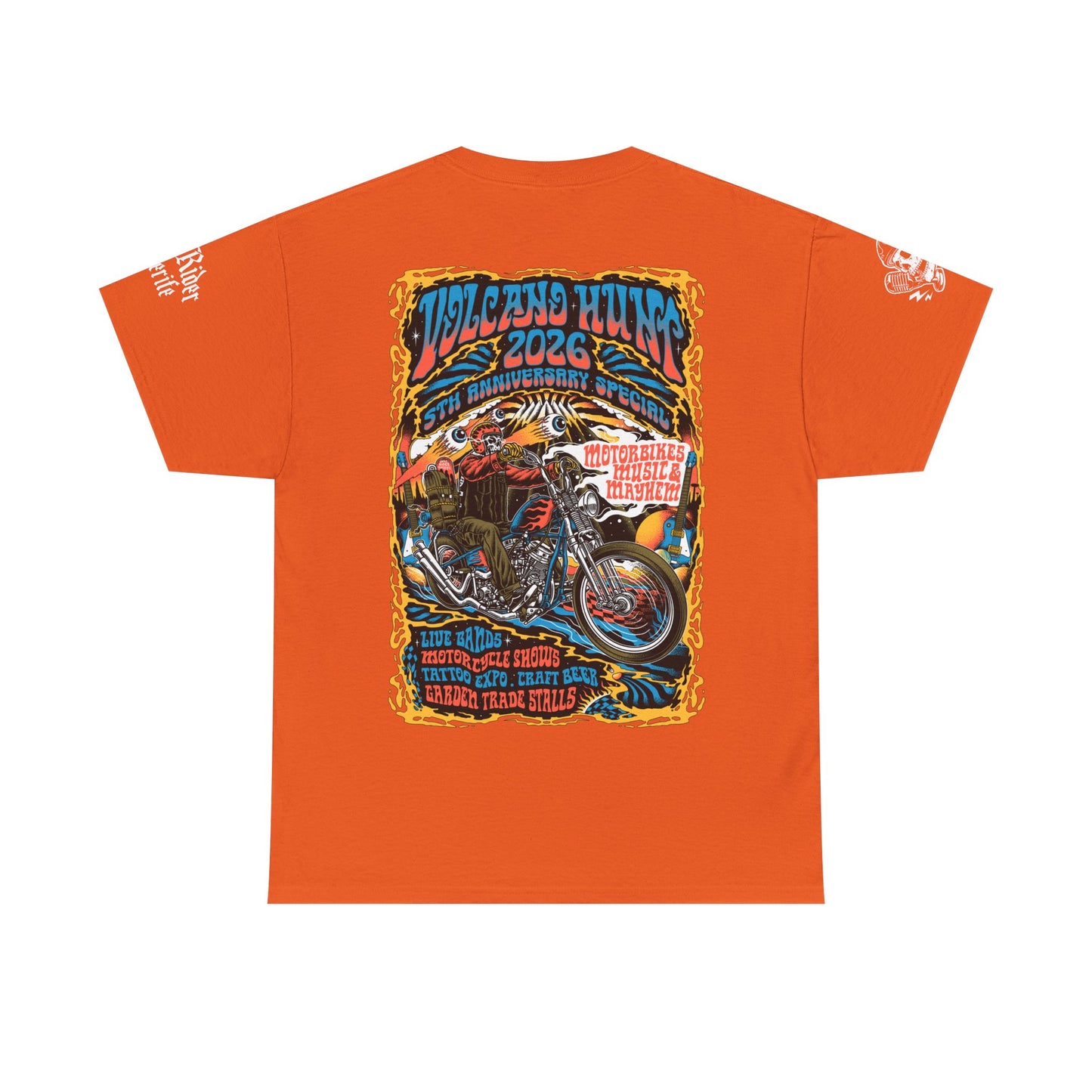 Volcano Hunt 2026 Limited Edition Show Shirts - 100 Available