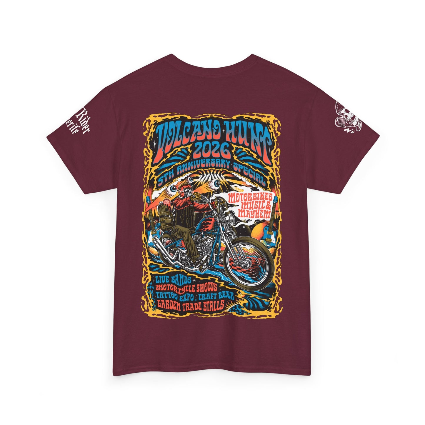 Volcano Hunt 2026 Limited Edition Show Shirts - 100 Available