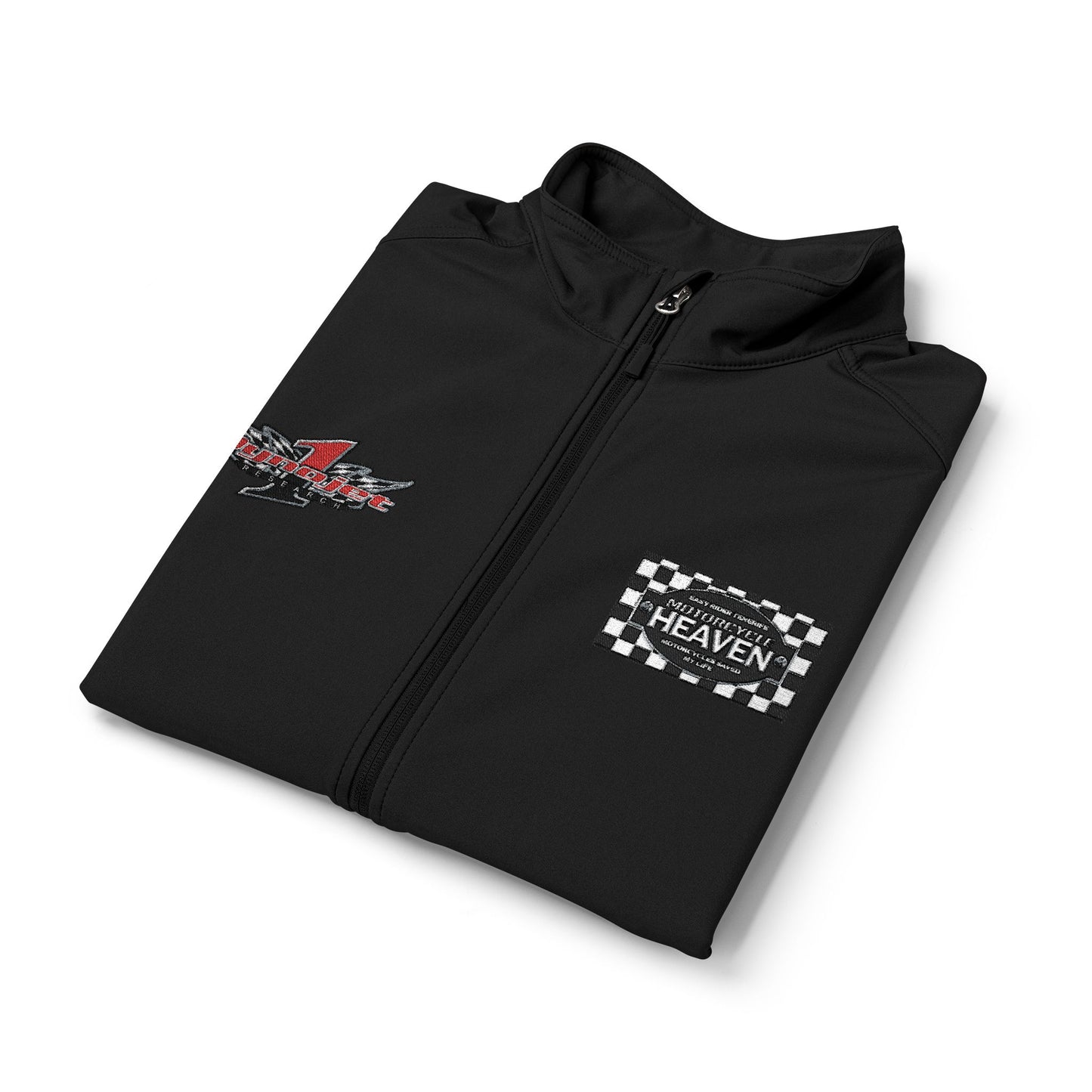 Motorcycle Heaven - Men's Black Soft Shell Vest