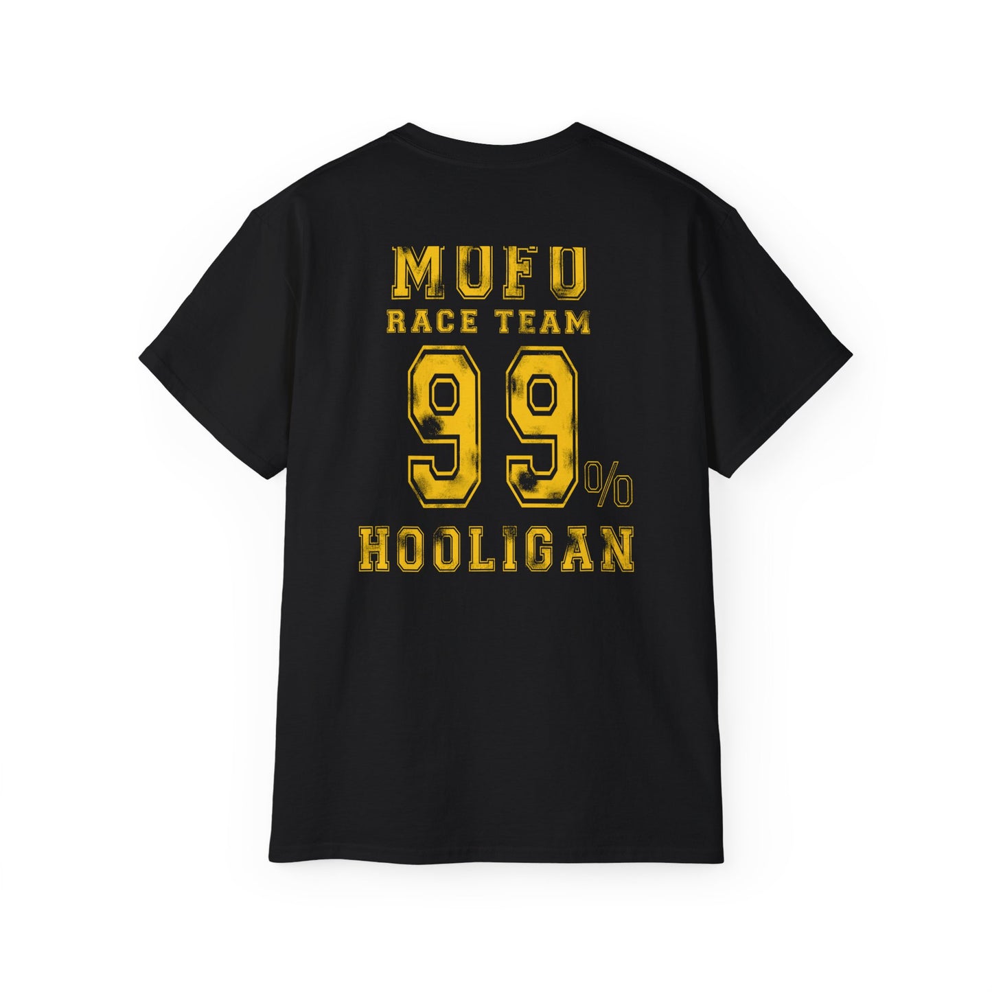 ERT Speed Division Tee - MOFO Race Team 99% Hooligan - Front Left Chest Print