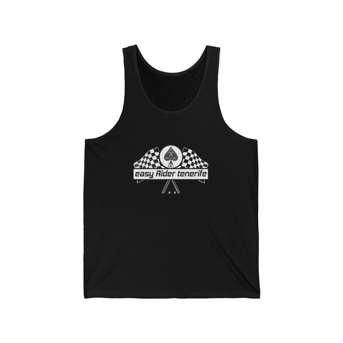 Easy Rider Tenerife - Classic Logo - Unisex Jersey Tank