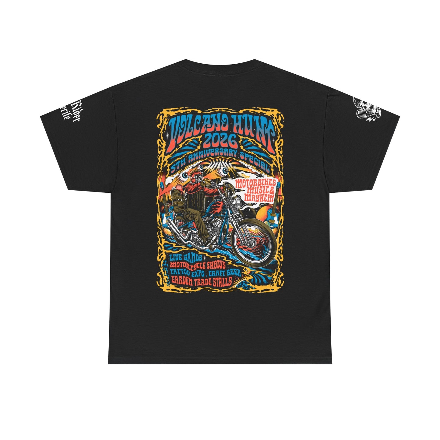 Volcano Hunt 2026 Limited Edition Show Shirts - 100 Available