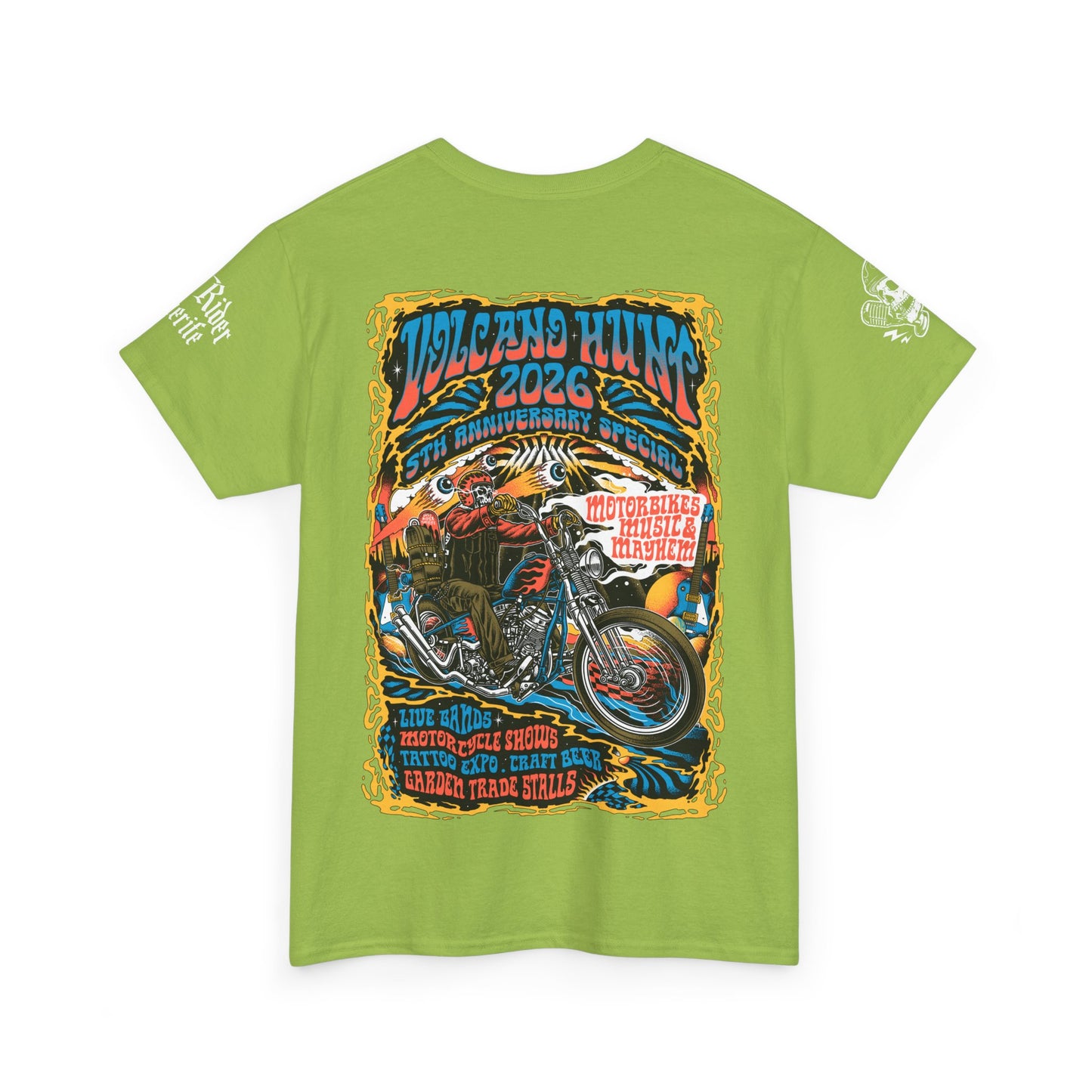 Volcano Hunt 2026 Limited Edition Show Shirts - 100 Available