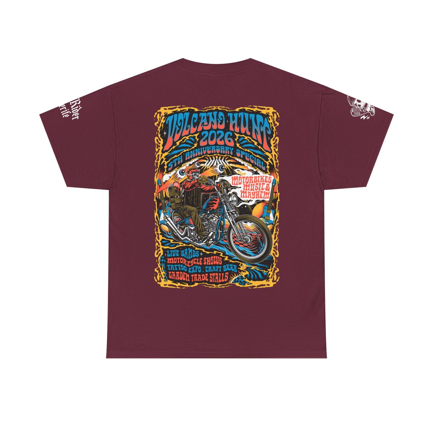 Volcano Hunt 2026 Limited Edition Show Shirts - 100 Available