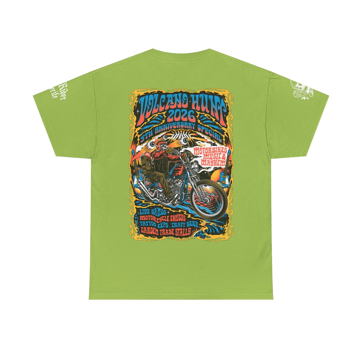 Volcano Hunt 2026 Limited Edition Show Shirts - 100 Available