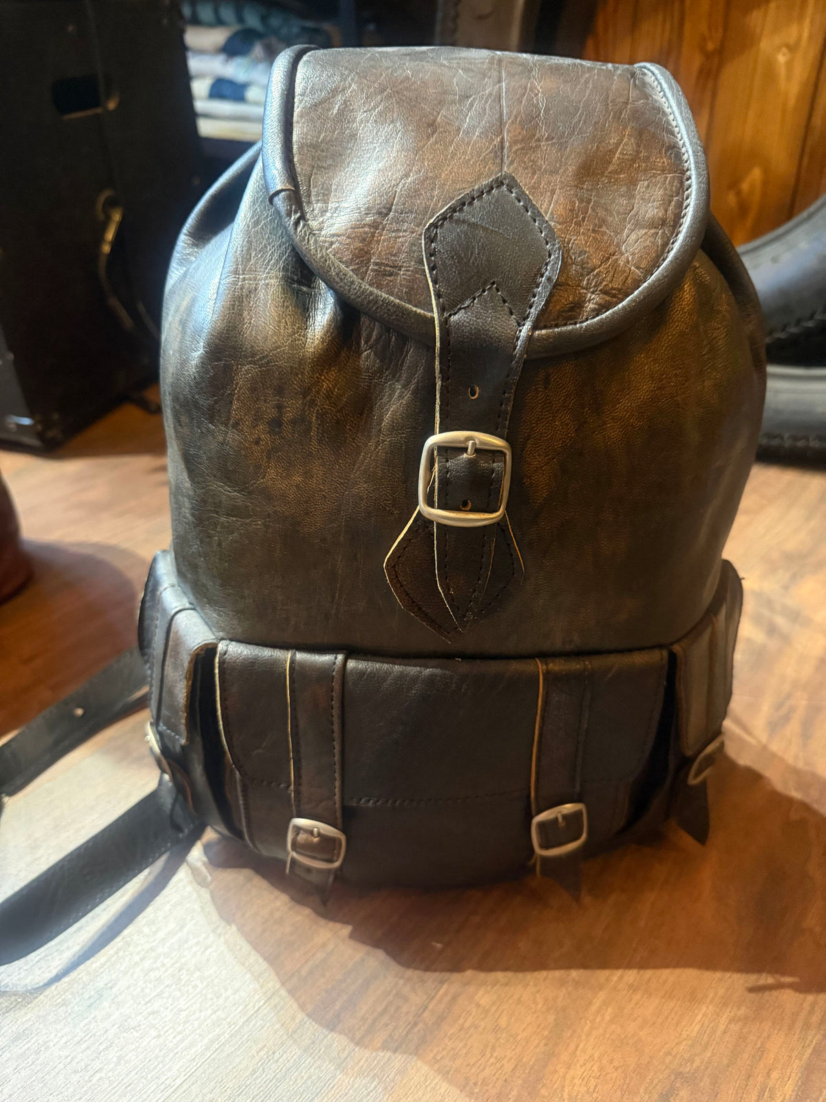 Handcrafted Genuine Leather Vintage Backpack