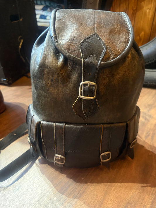 Handcrafted Genuine Leather Vintage Backpack