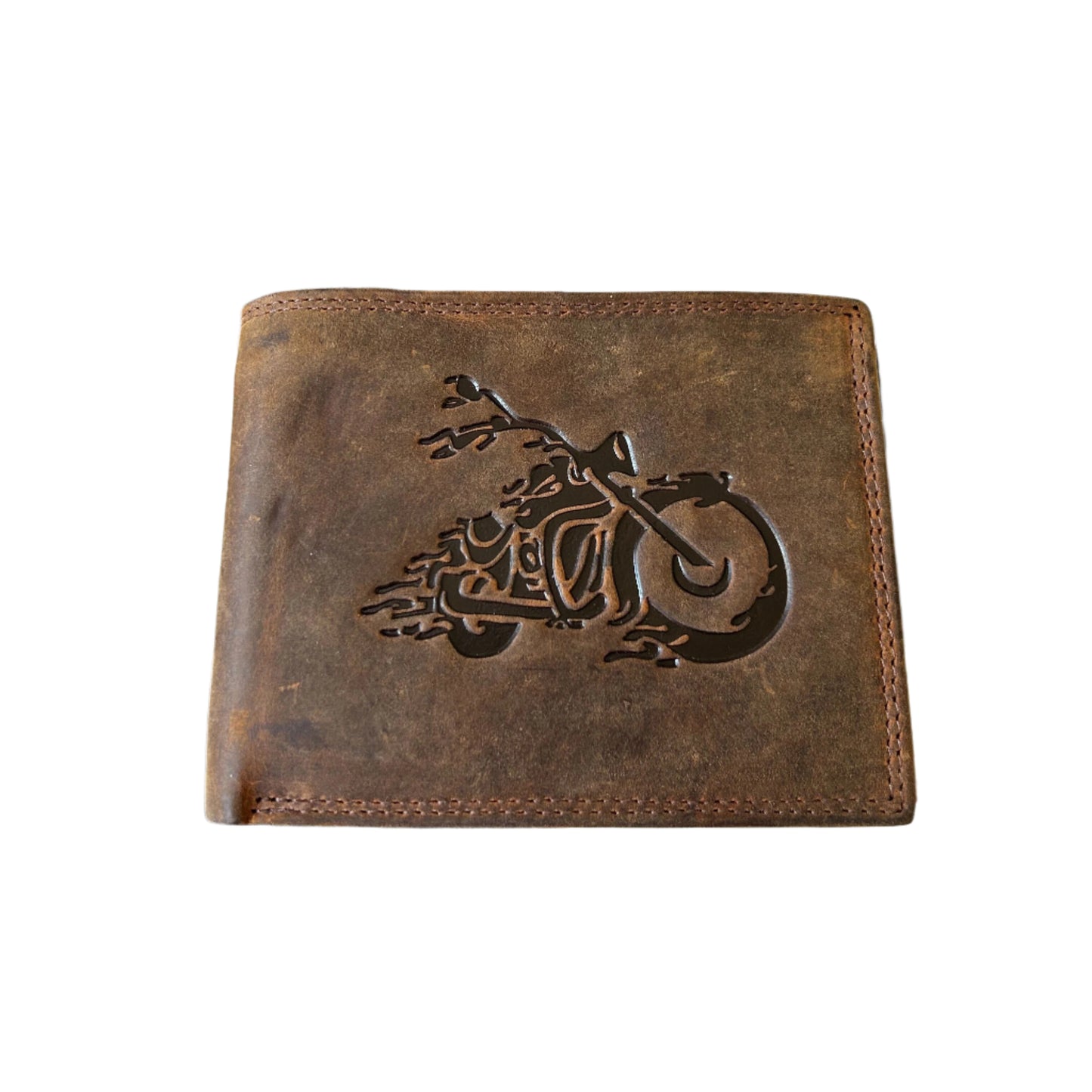 Leather Bike Wallet - Without Chain