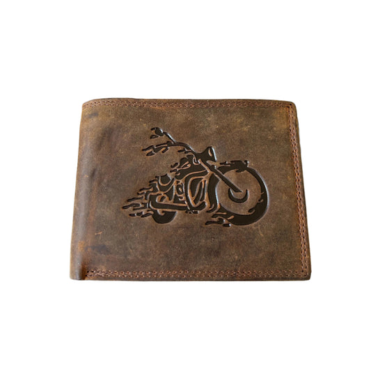 Leather Bike Wallet - Without Chain
