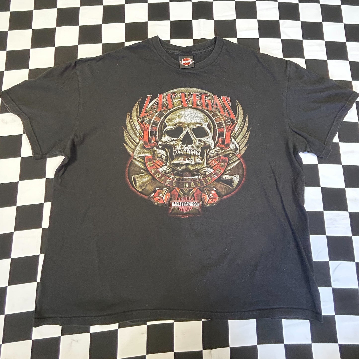 Harley Davidson Las Vegas Skull - XXL