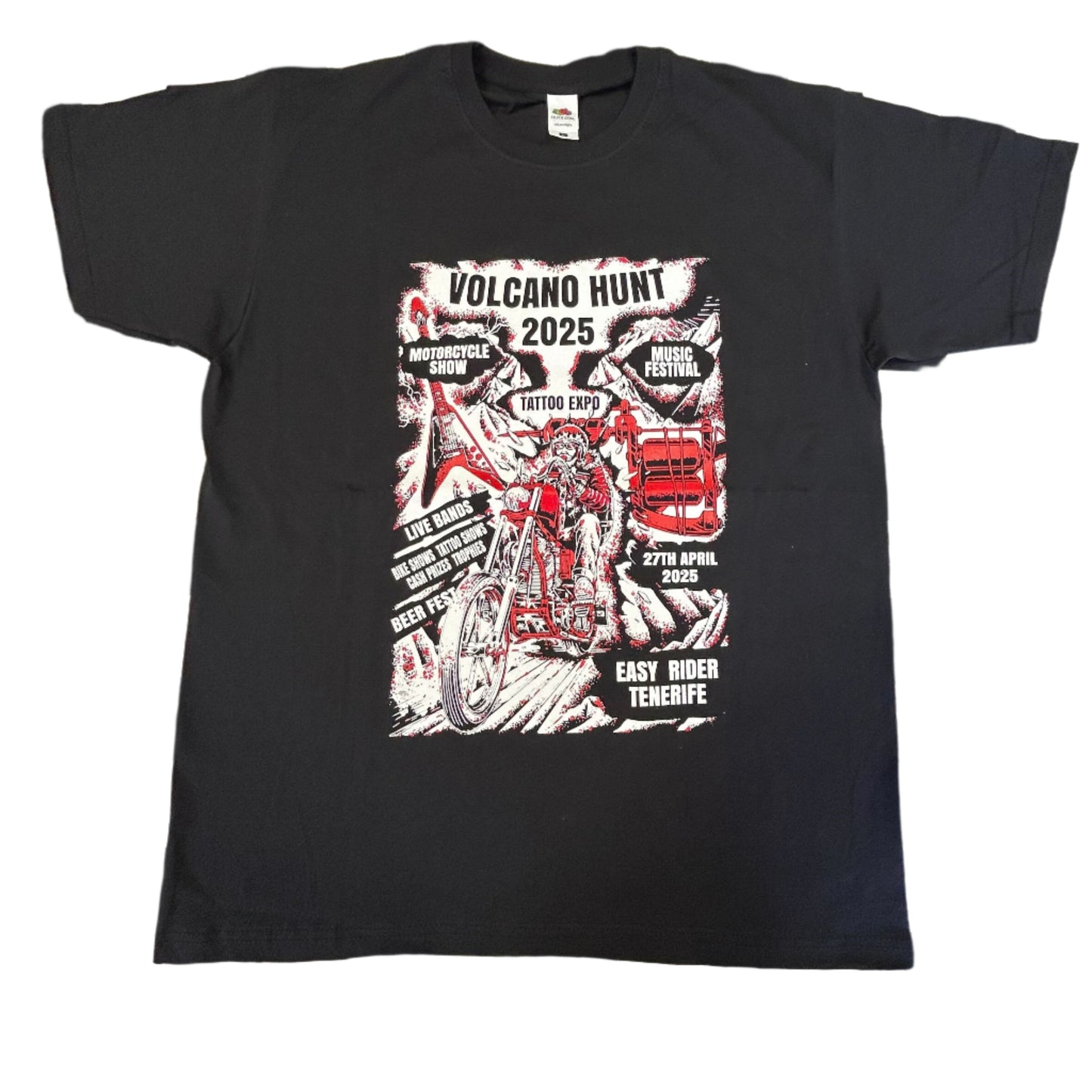 Volcano Hunter 2025 Event Tee - Direct From The Speed Shop