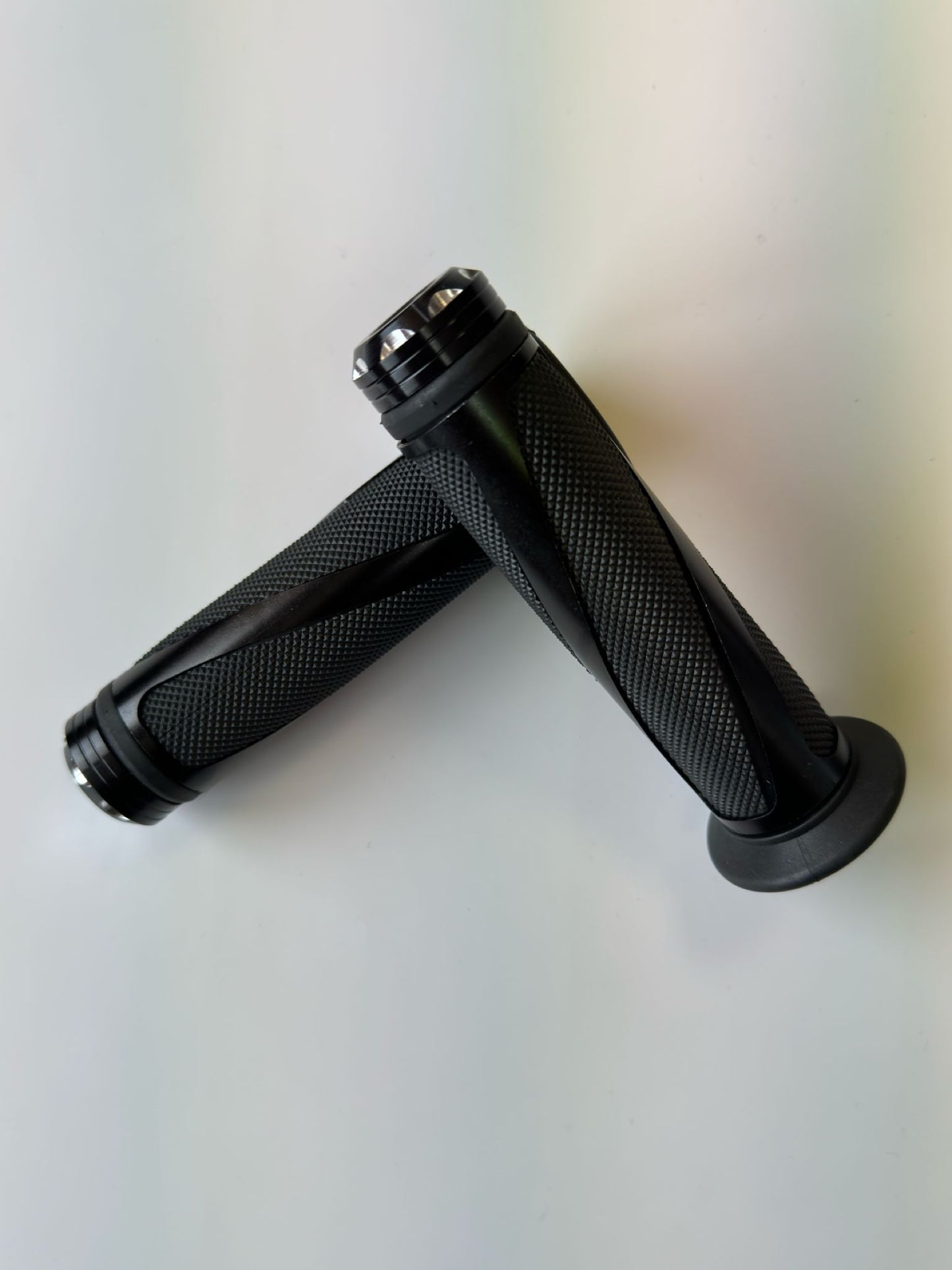 Triumph Style Metallic Handle Bar Grips