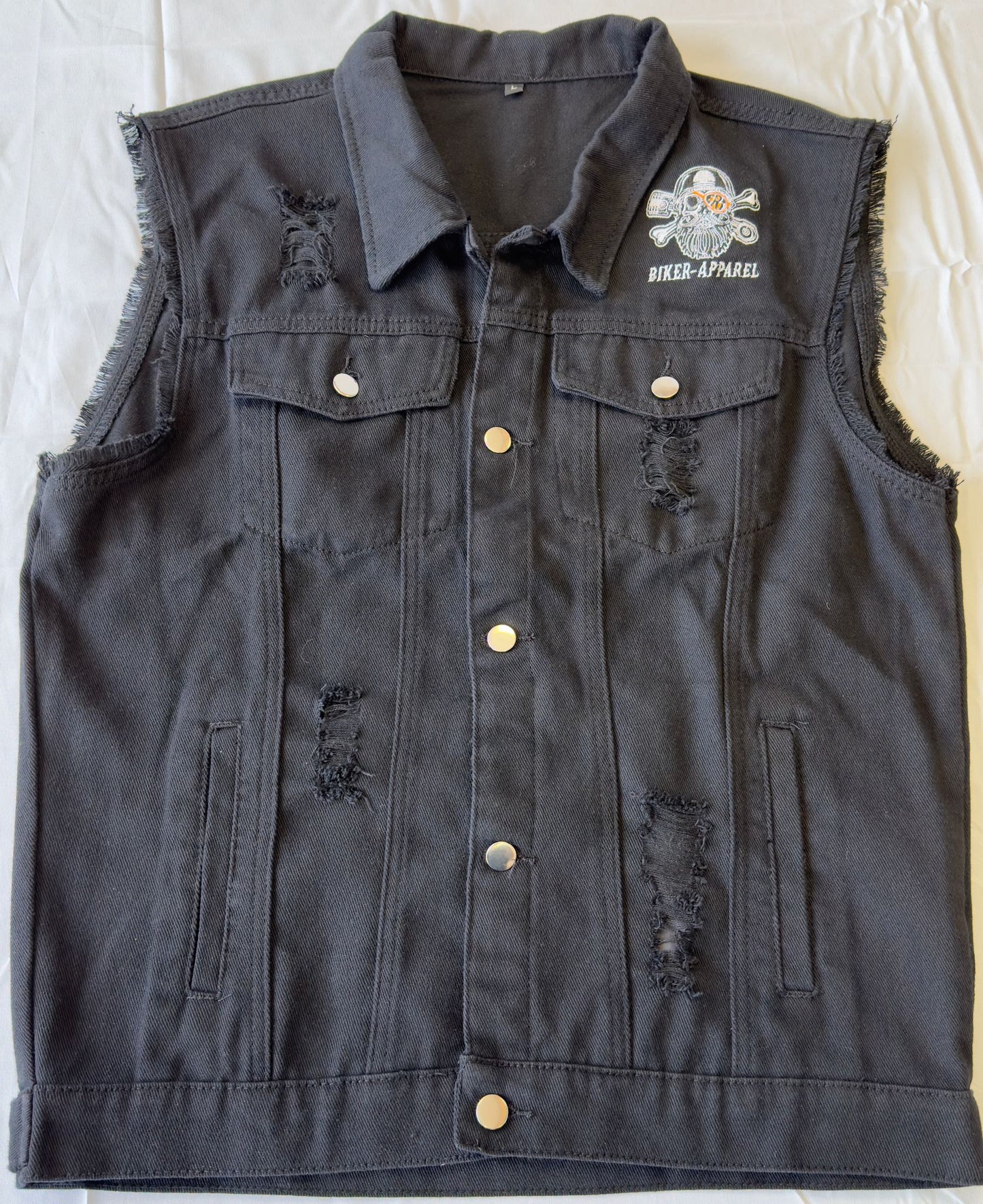 Easy Rider Denim Biker Vest