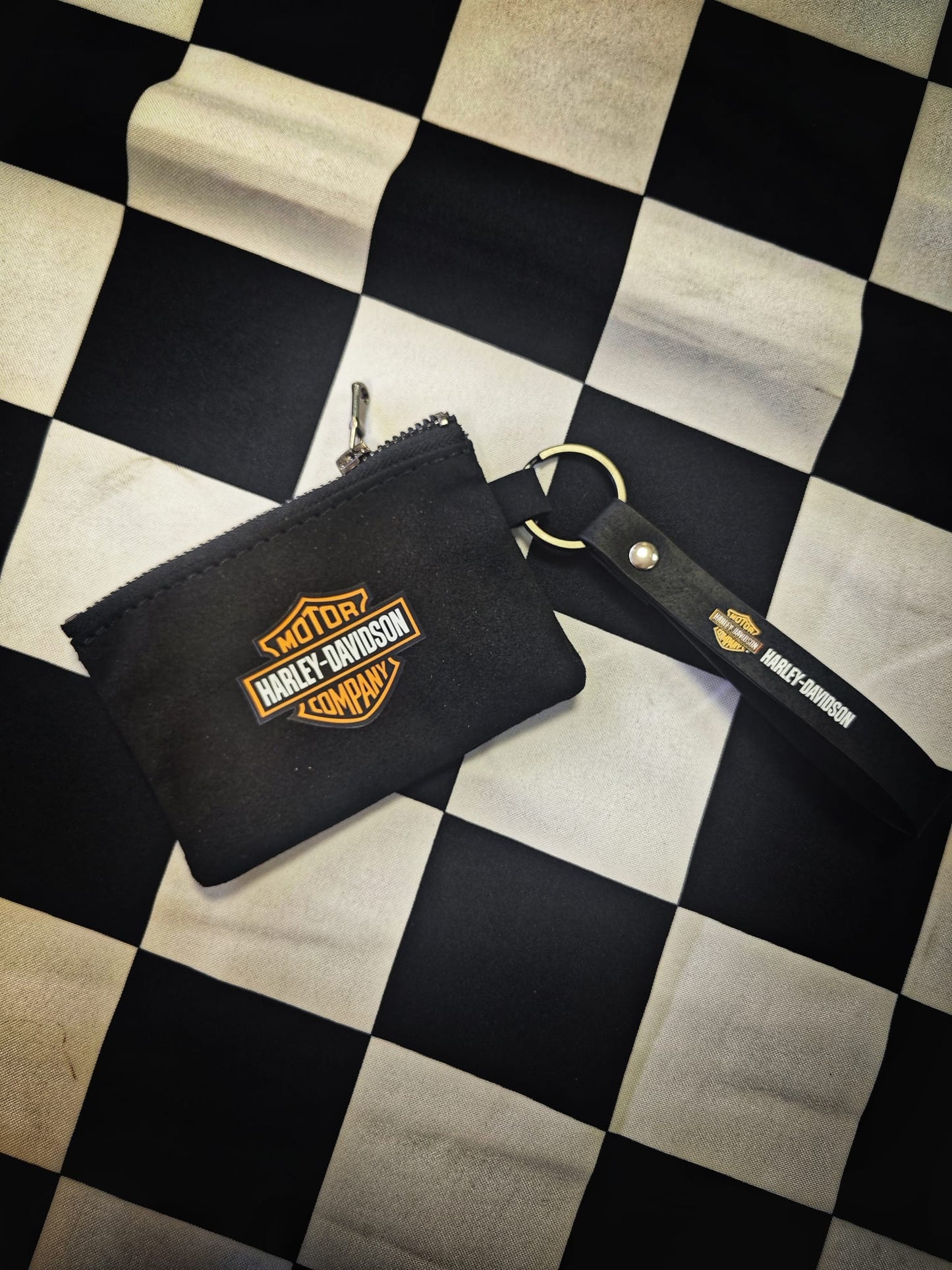 Harley Wallet & Key Chain Set