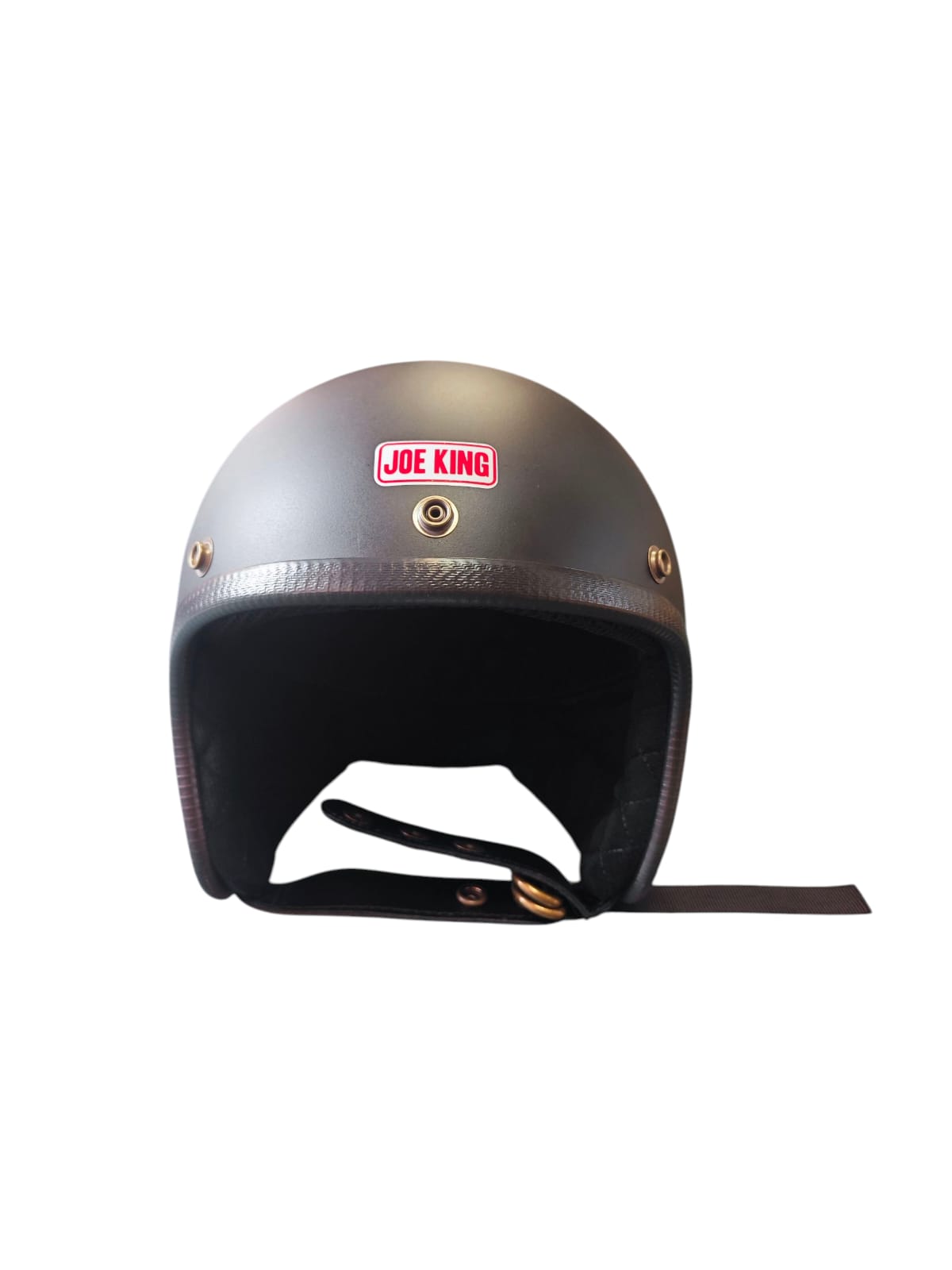 Joe King Helmet - Matte Black / Black XXL