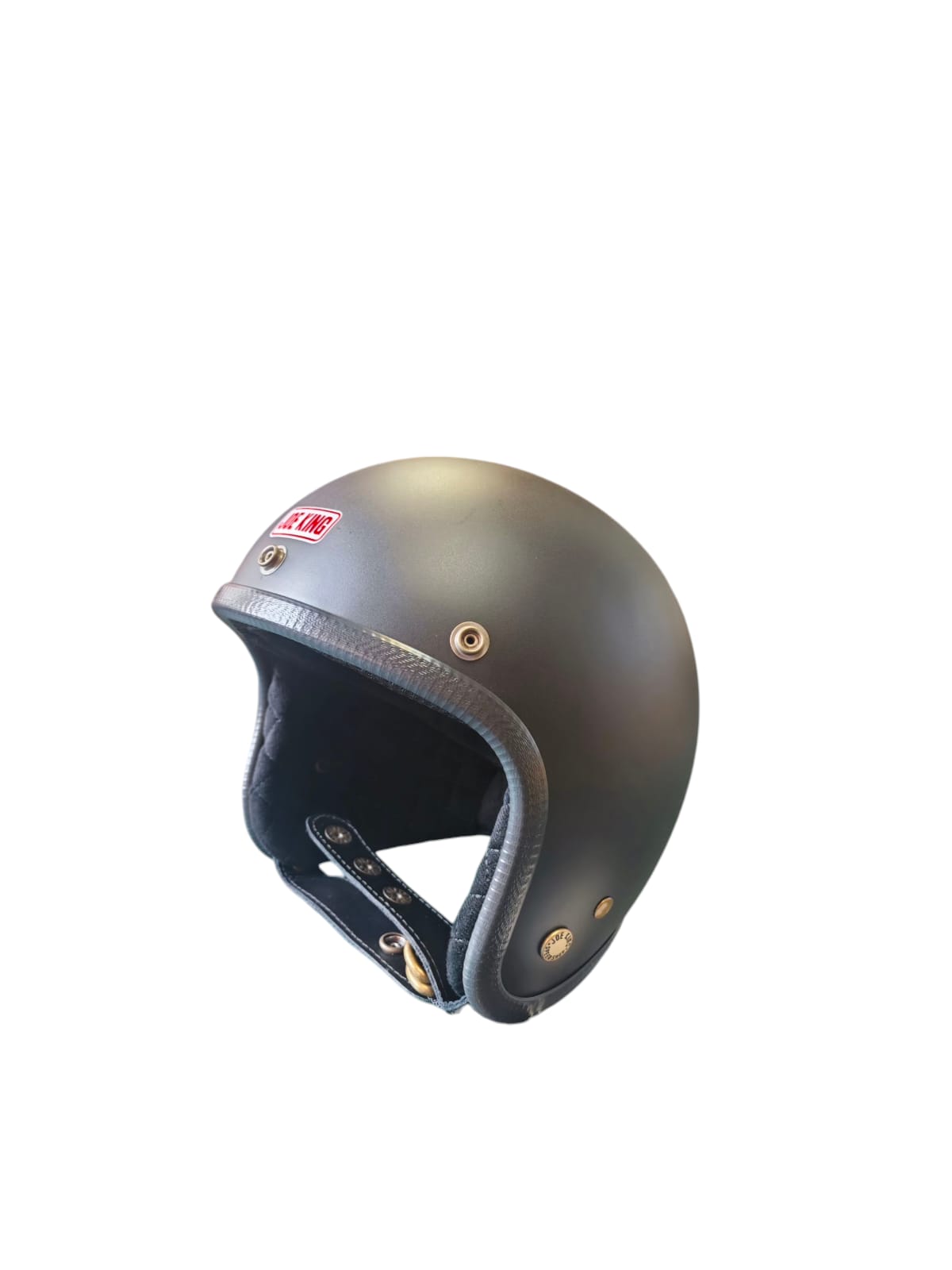 Joe King Helmet - Matte Black / Black XXL