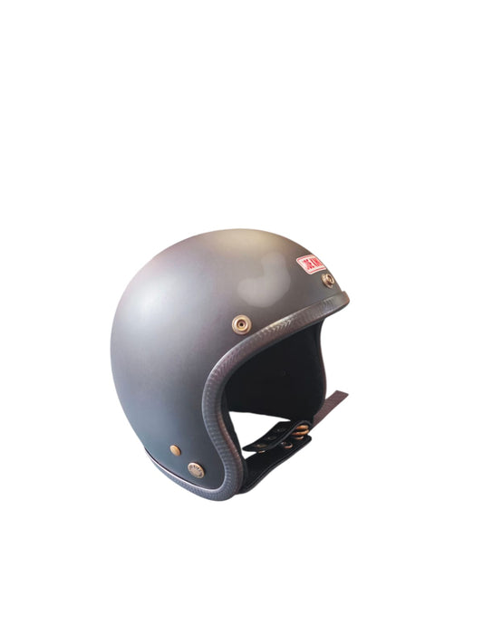 Joe King Helmet - Matte Black / Black XXL