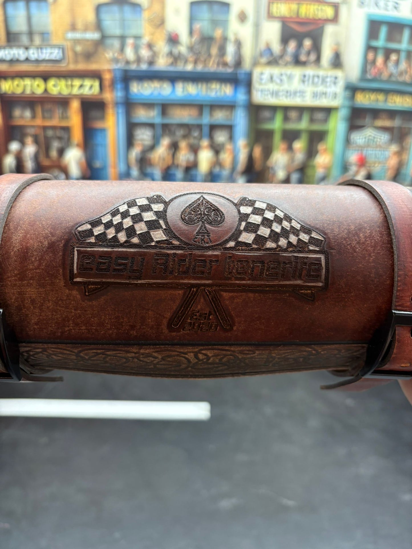 Handmade Leather Tool Roll – Old School. Real Leather.