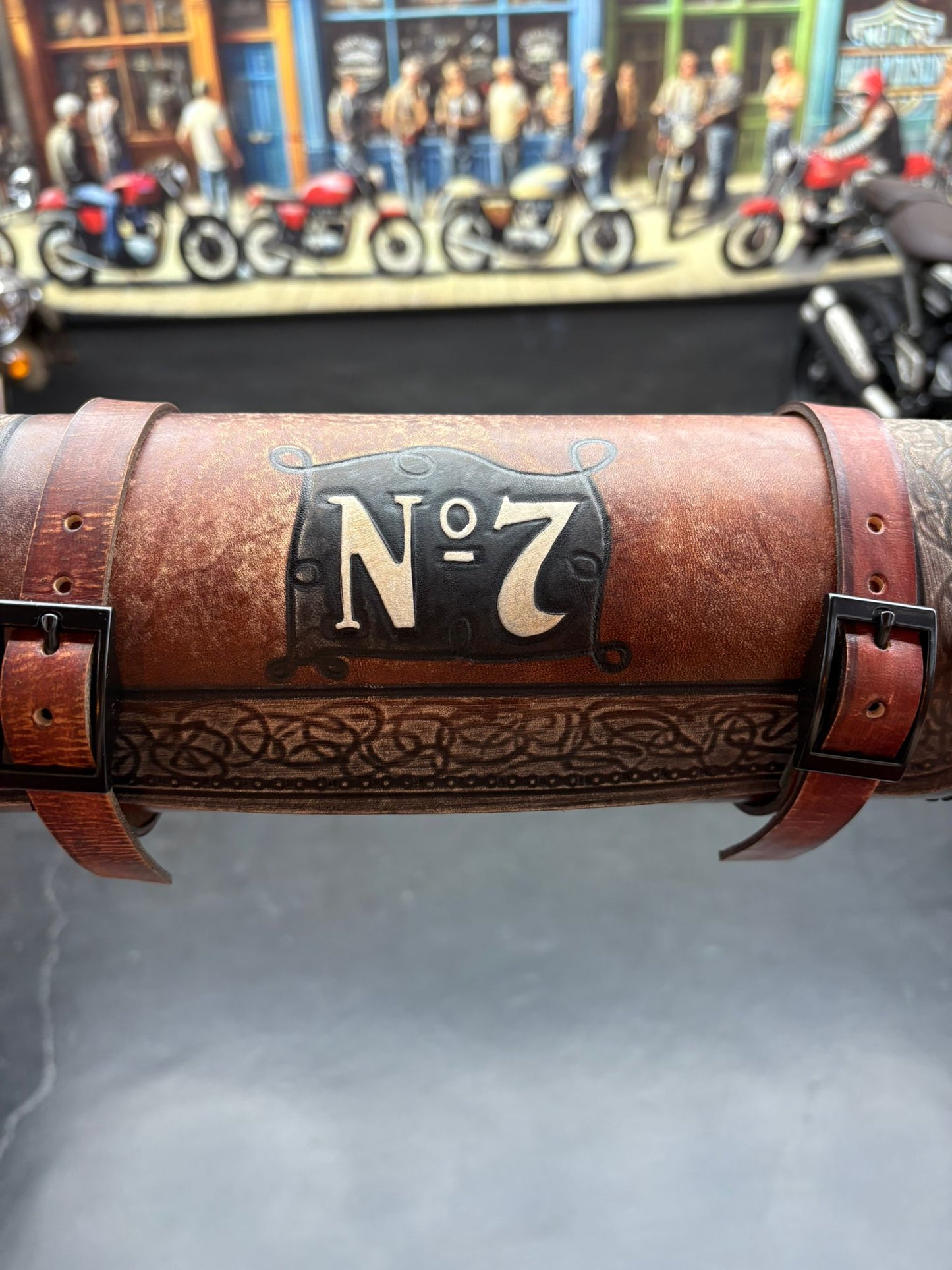 Handmade Leather Tool Roll – Old School. Real Leather.