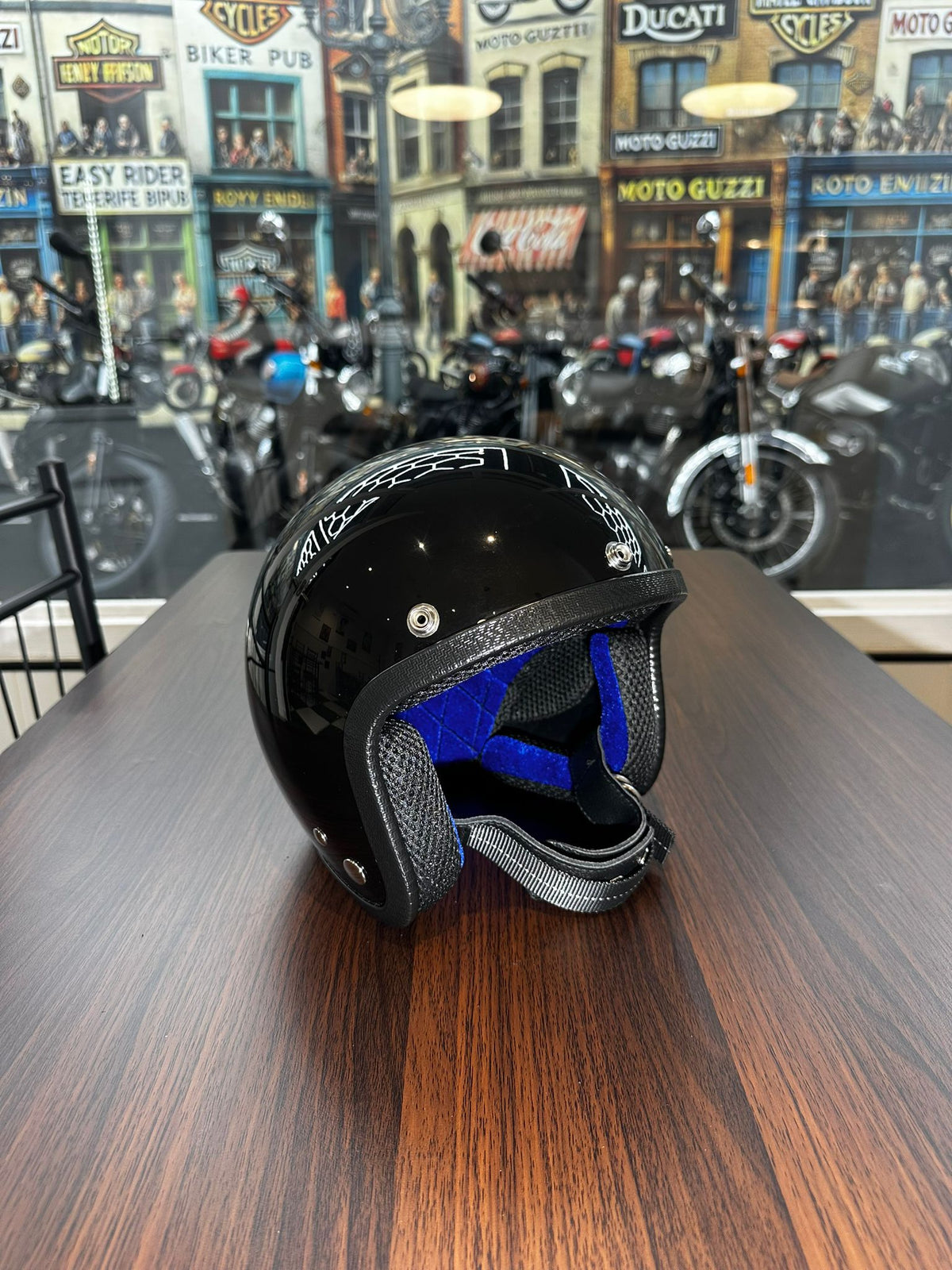 Gg Easy Rider Helmet Skidlids Novelty Helmets ROYAL BLUE – Easy Rider Tenerife
