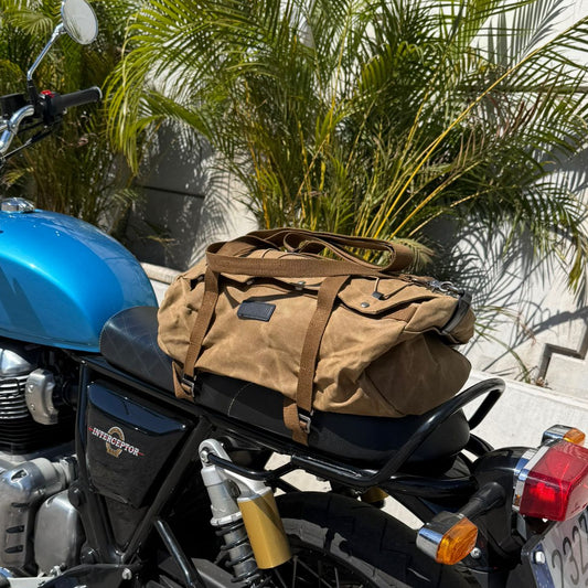 Vintage Rider Motorcycle Travel Bag