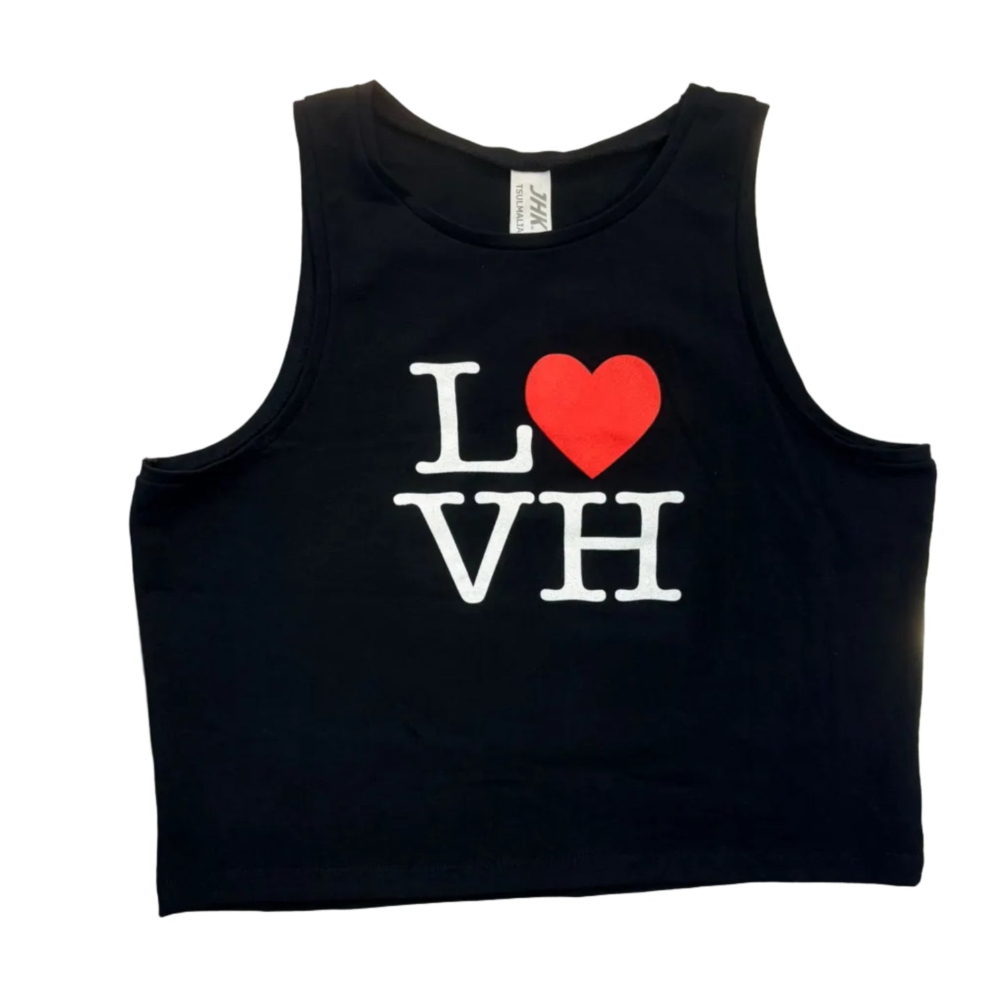Ladies I Heart VH Crop Top