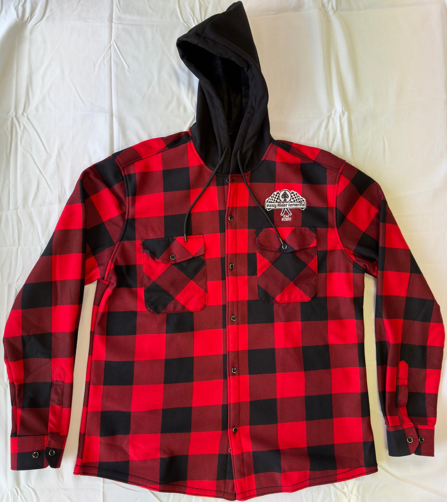 Easy Rider Checkered Hooded Fleece