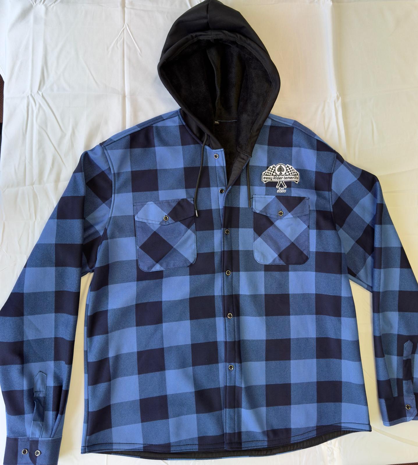 Easy Rider Checkered Hooded Fleece