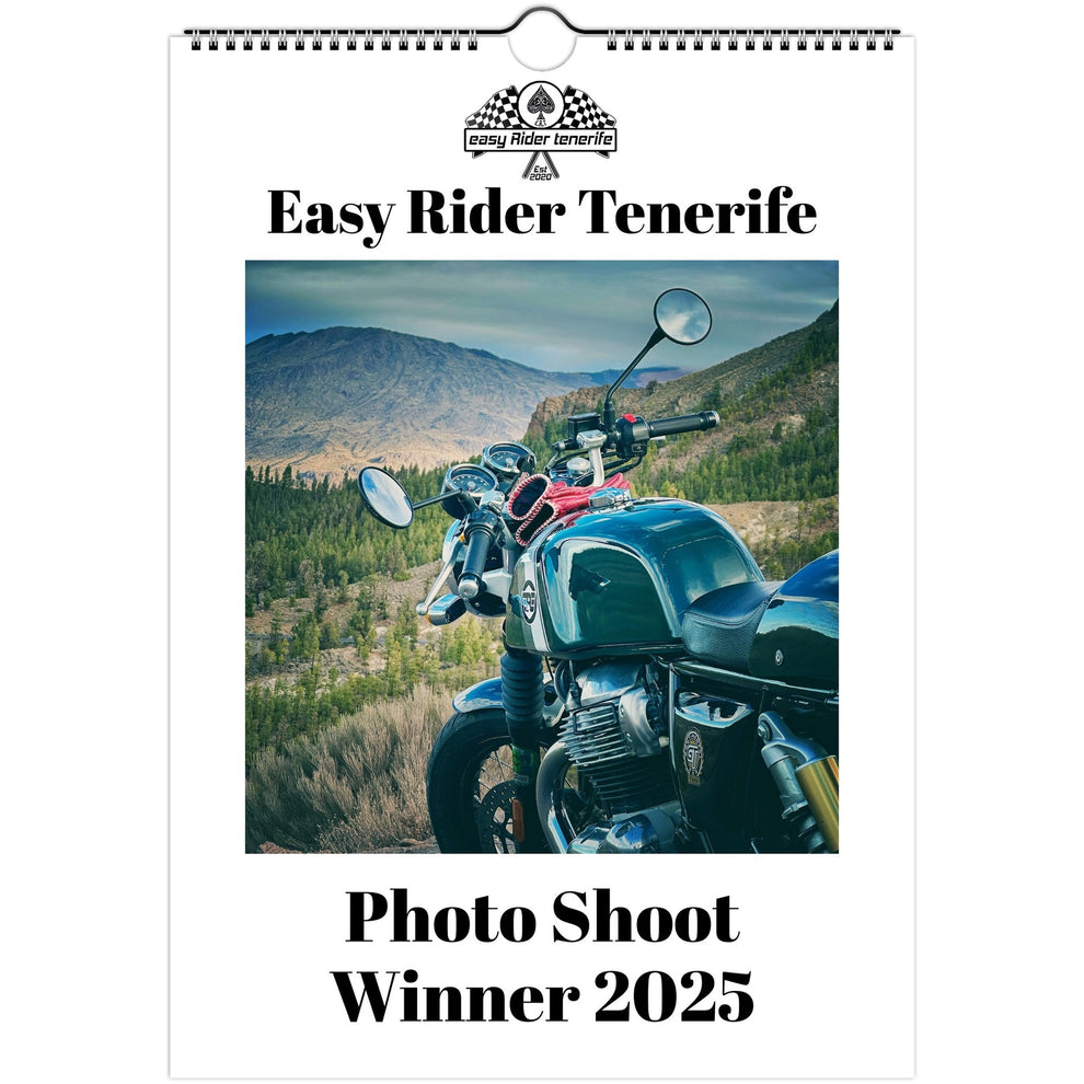 Easy Rider Tenerife 2025 Calendar – Stunning Photos from the Photo Sho